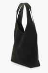 boohoo Suedette Slouch Tote Bag thumbnail 2
