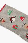 boohoo Christmas Tree & Reindeer Socks thumbnail 2