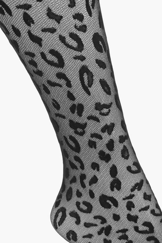 boohoo Leopard Print Tights 2
