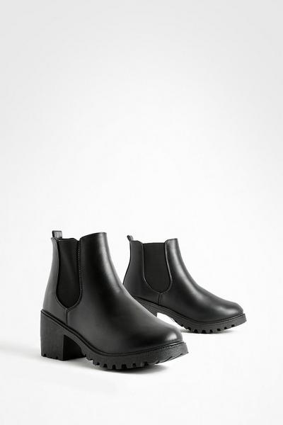 Chunky Cleated Chelsea Boots