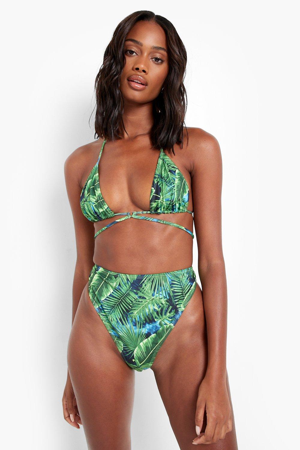 Tropicana High Waisted Recycled Bikini Brief