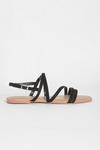 boohoo Wide Fit Super Strappy Flat Sandal thumbnail 2