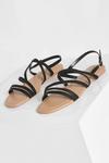 boohoo Wide Fit Super Strappy Flat Sandal thumbnail 3