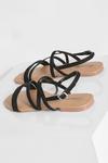 boohoo Wide Fit Super Strappy Flat Sandal thumbnail 4