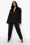 boohoo Plus Super Skinny Double Breasted Blazer & Trousers Suits thumbnail 1