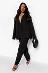 boohoo Plus Super Skinny Double Breasted Blazer & Trousers Suits thumbnail 3