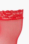 boohoo Lace Top Fishnet Hold Up Stockings thumbnail 3