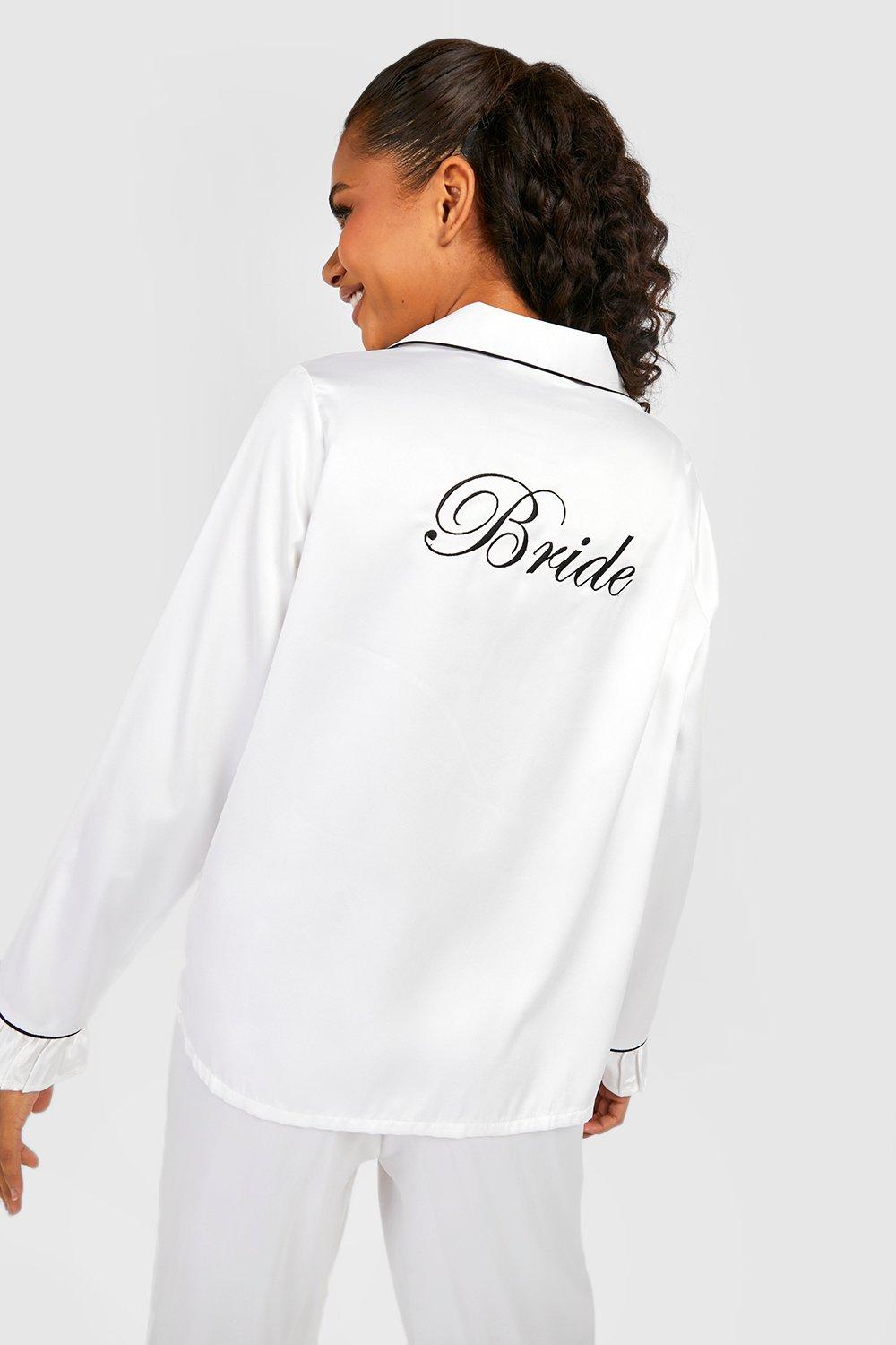 Premium Bride Embroidery Frill Trouser Set