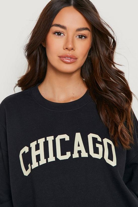 boohoo Maternity Chicago Oversized Sweatshirt 4