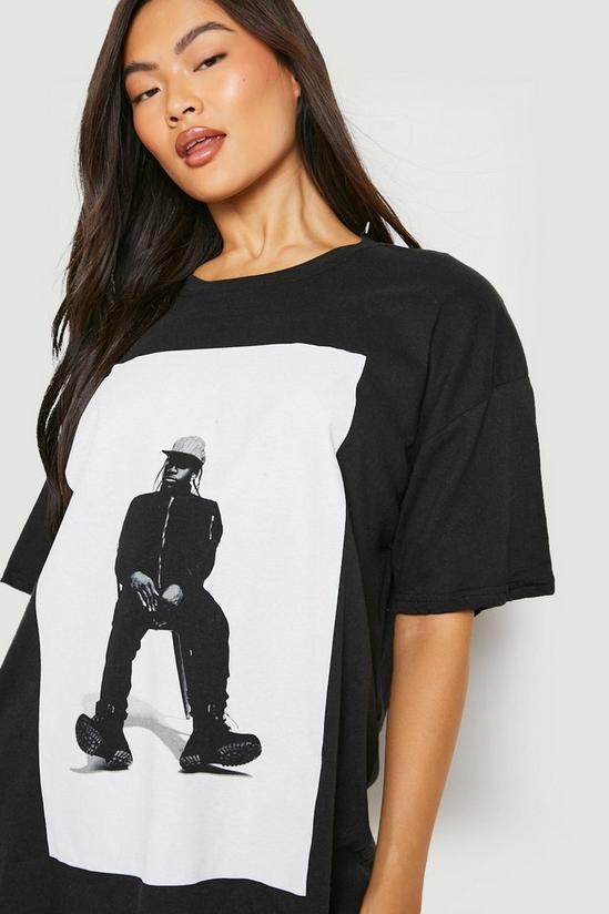 boohoo Pusha T Oversized Printed T-shirt 4