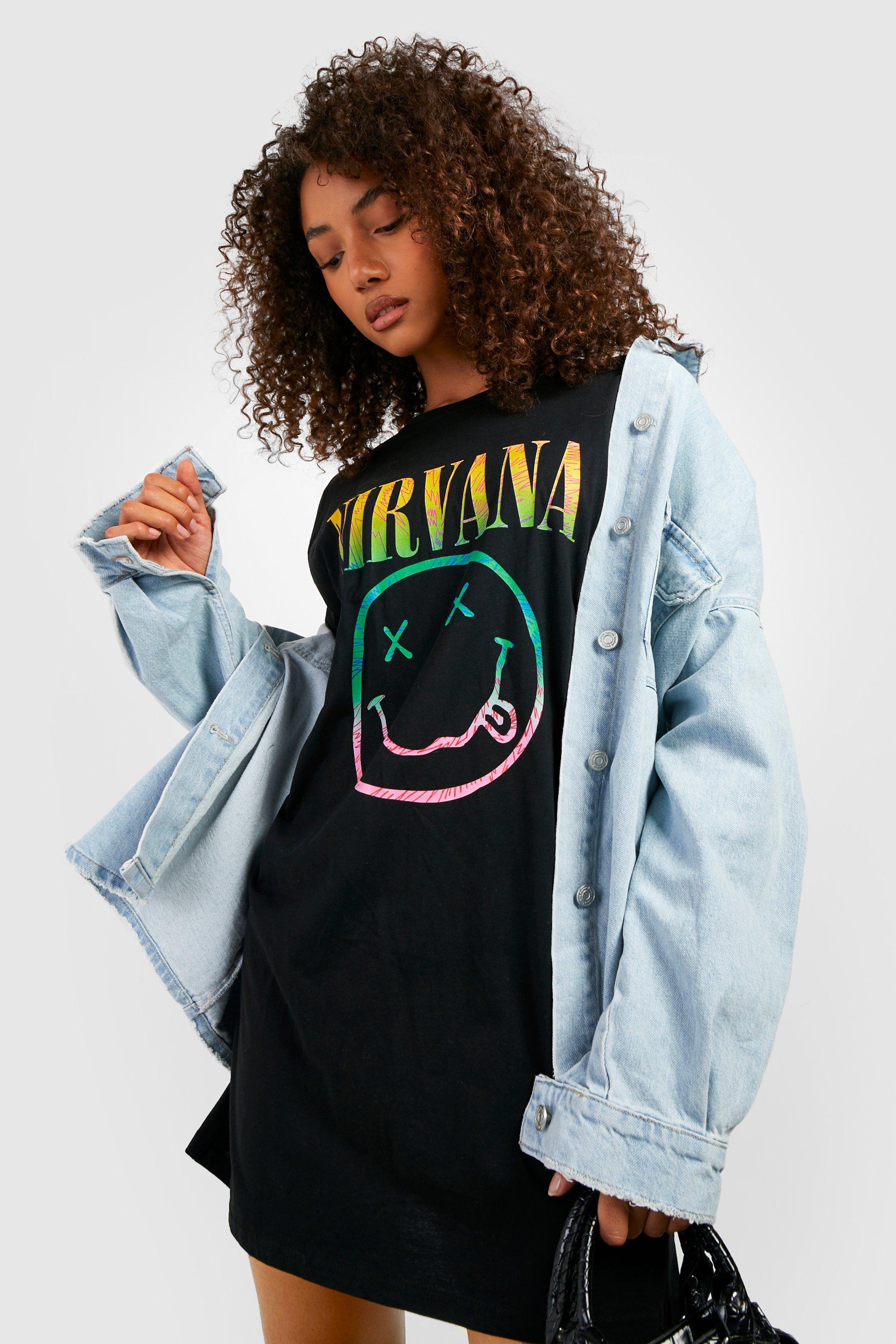 Tall Nirvana License T-shirt Dress