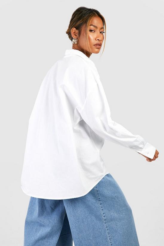 boohoo Oversized Cotton Poplin Shirt 2