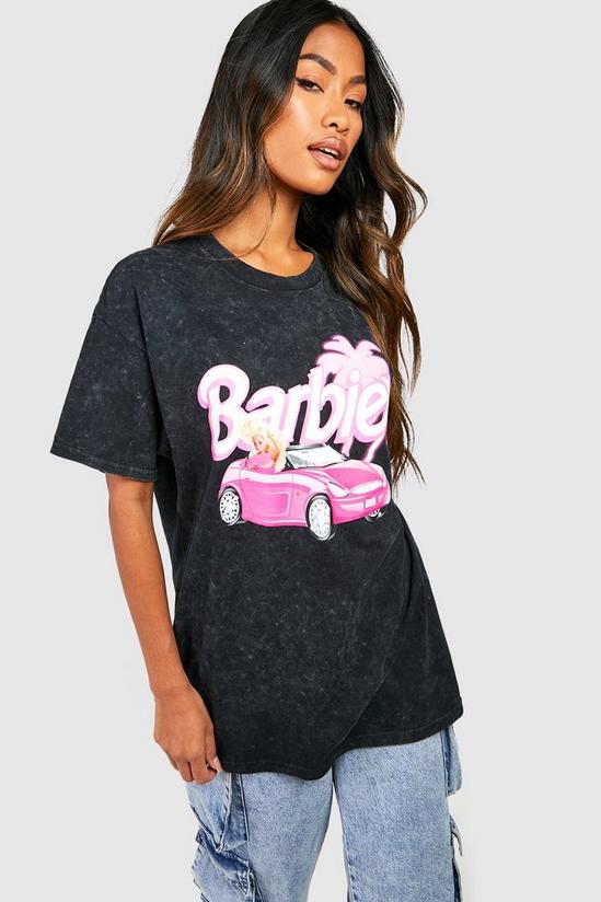 boohoo Barbie Oversized Washed T-shirt 1