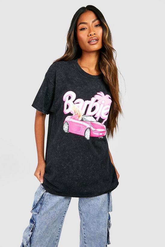 boohoo Barbie Oversized Washed T-shirt 3