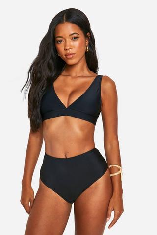 Buy Berry Red High Neck Tummy Control Swimsuit from Next Poland