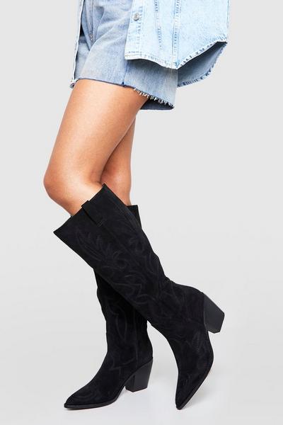Casual Knee High Western Cowboy Boots