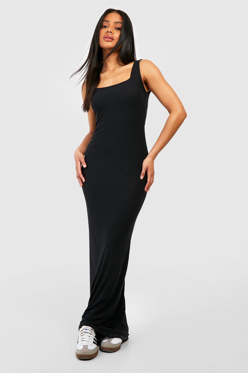 Soft Touch Square Neck Maxi Dress