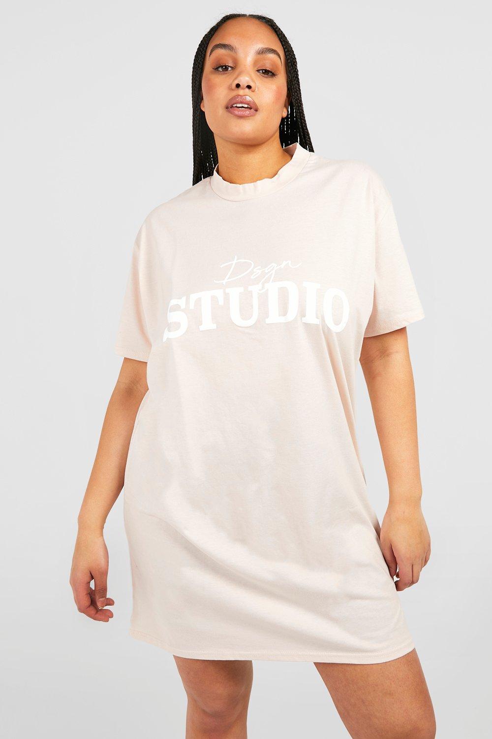 Plus Design Studio T-shirt Dress