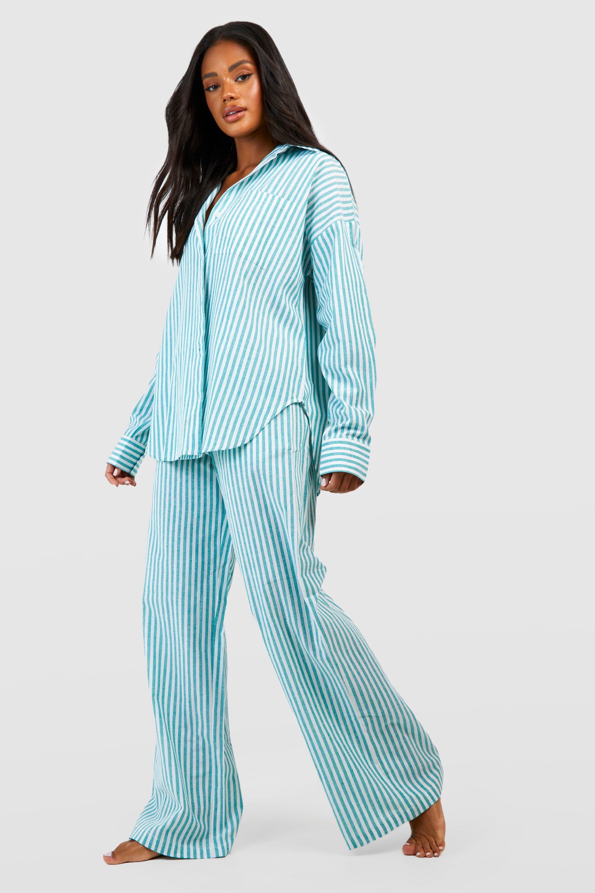 Cotton Stripe Pyjama Trouser