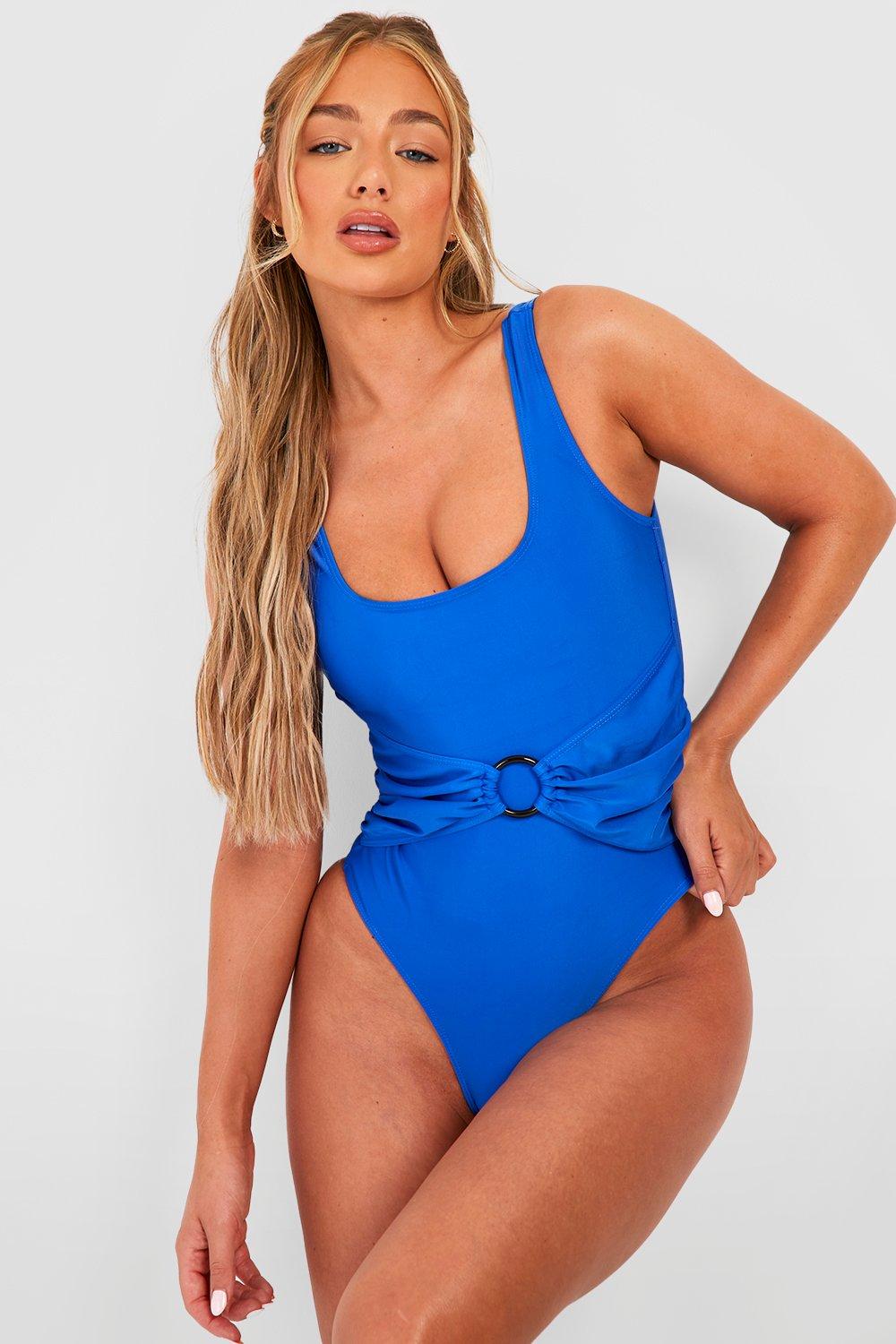 Tummy Control O-ring Scoop Swimsuit