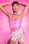 boohoo Barbie Printed Swimsuit thumbnail 1