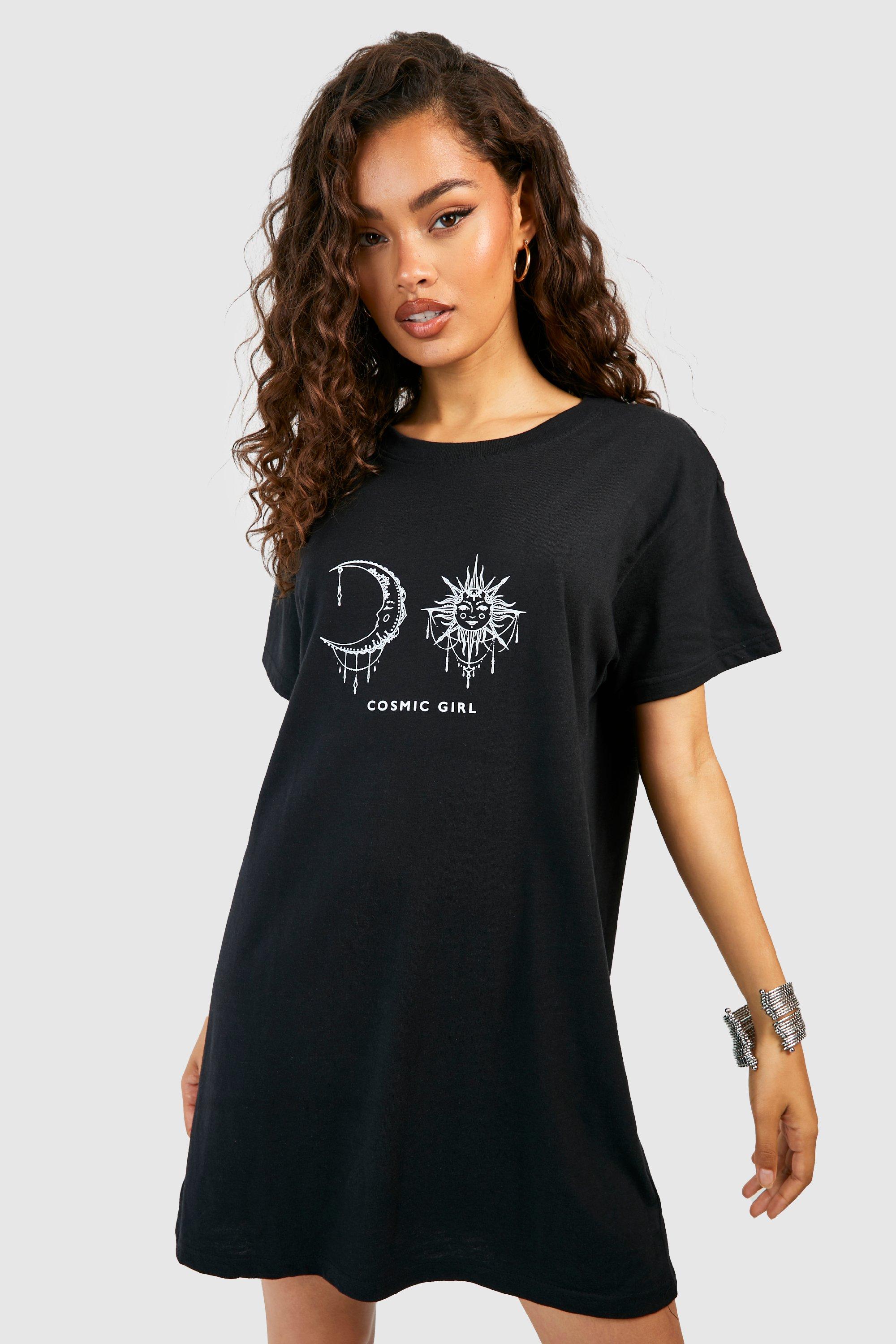 Cosmic Girl Oversized T-shirt Dress