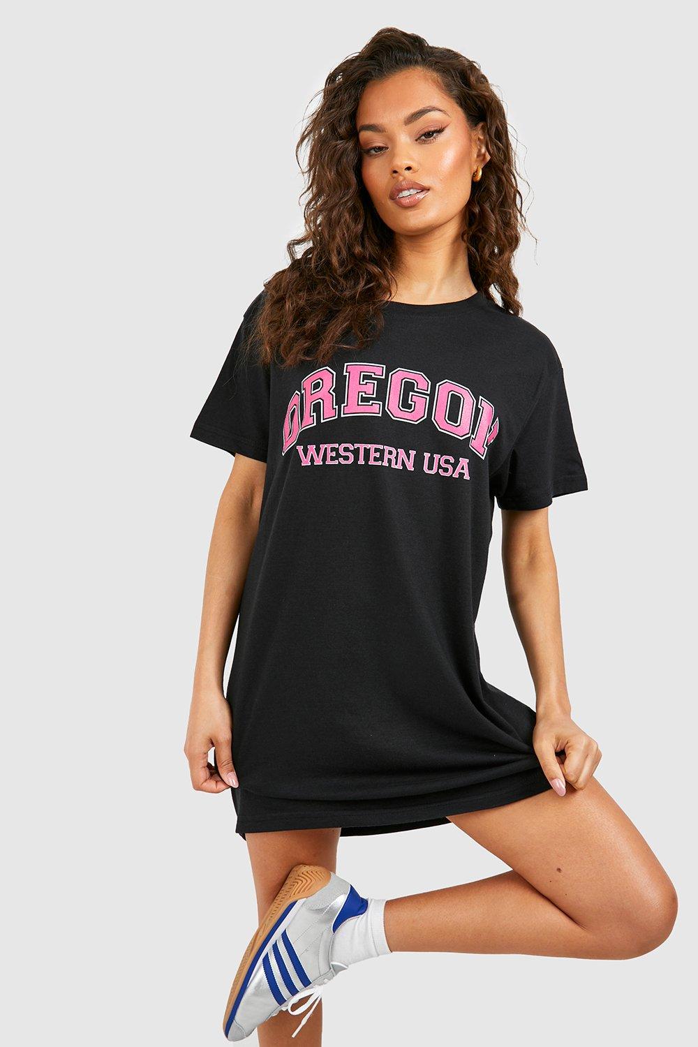 Oregon Oversized T-shirt Dress