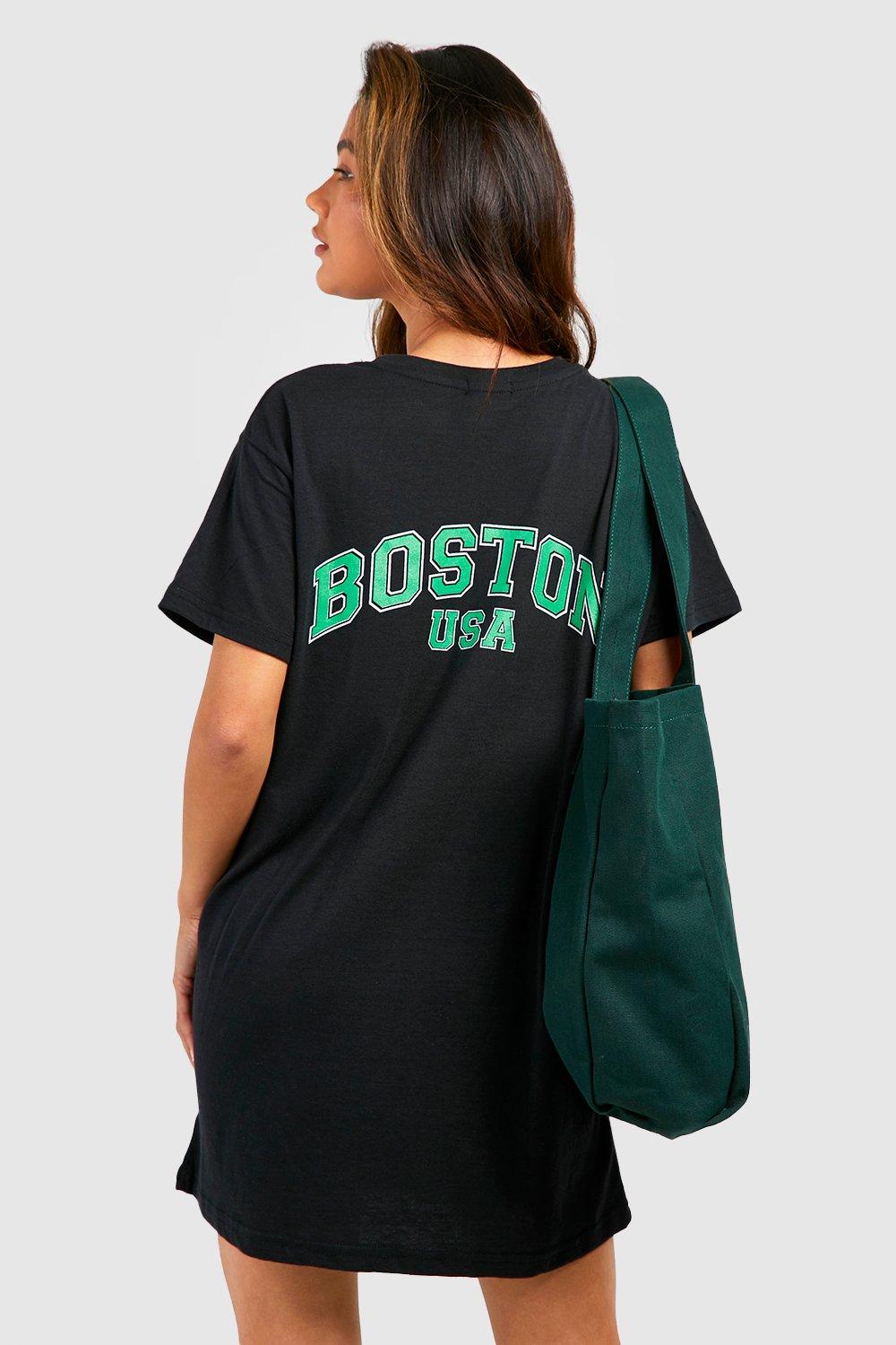 Boston Oversized T-shirt Dress