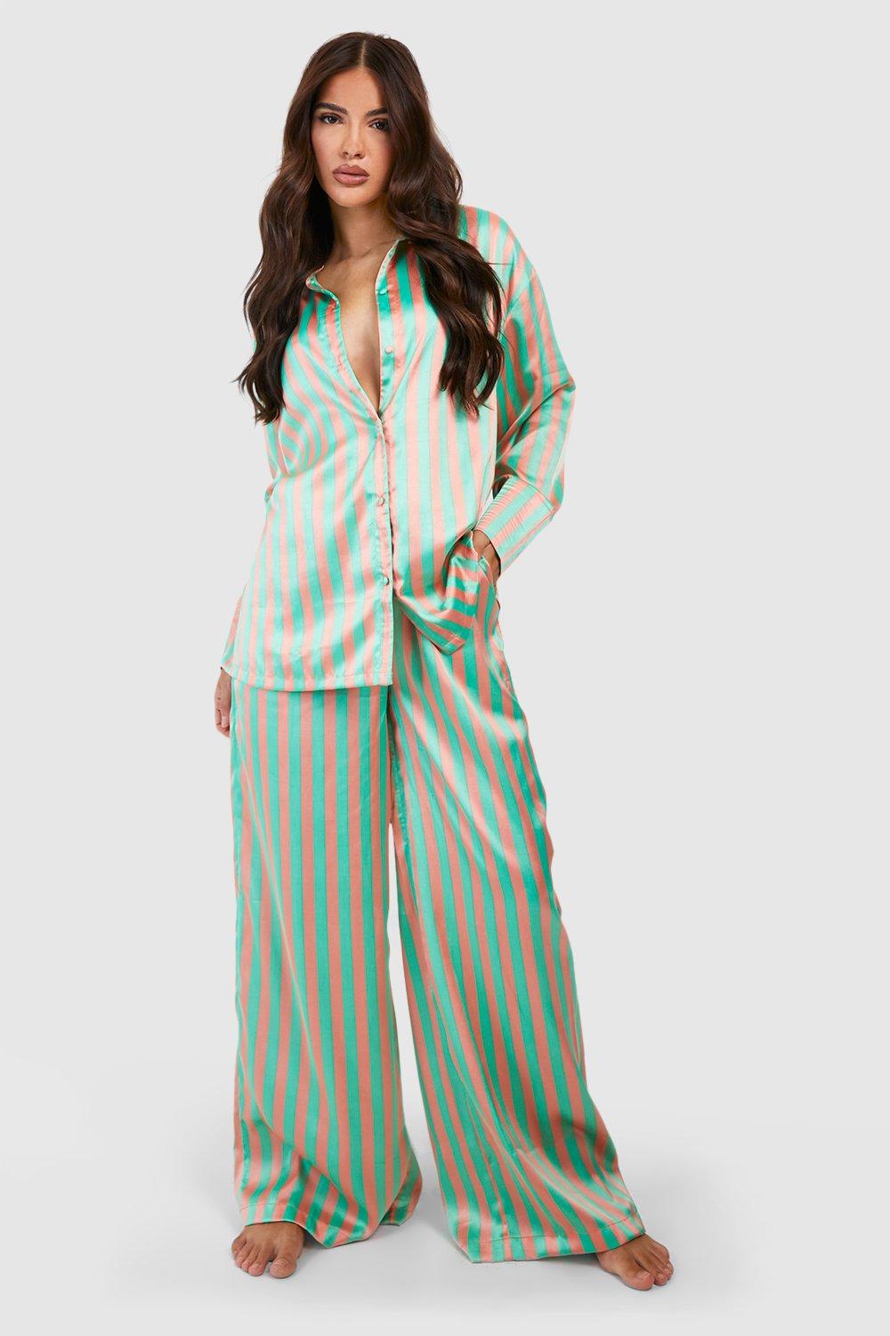 Oversized Stripe Pyjama Set