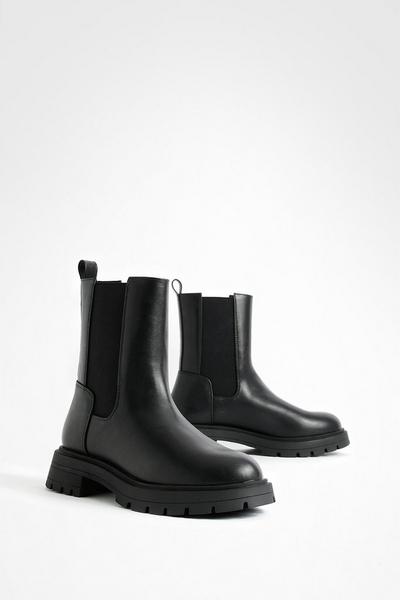 Back Tab Chelsea Boots
