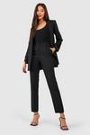 boohoo Slim Fit Ankle Grazer Tailored Trousers thumbnail 1
