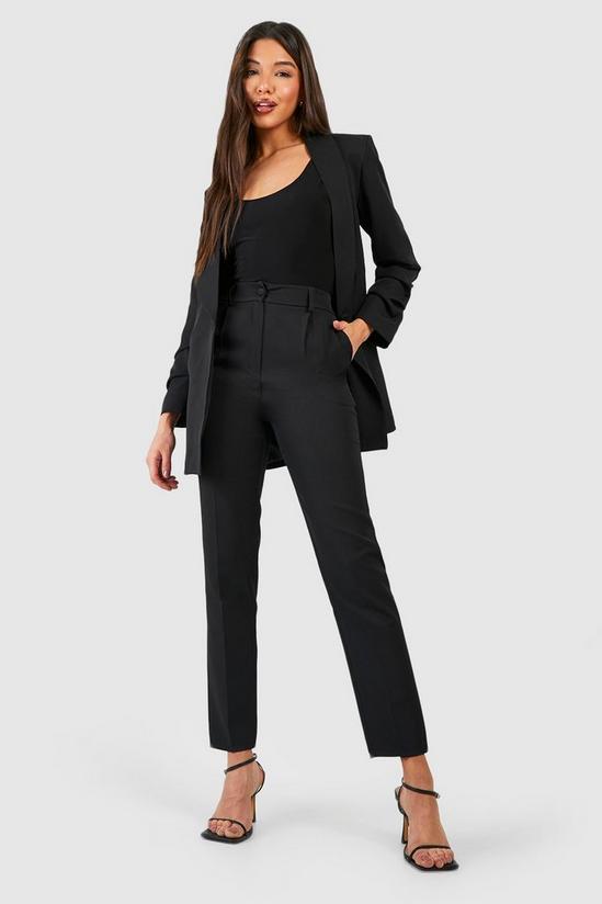 boohoo Slim Fit Ankle Grazer Tailored Trousers 1