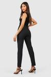 boohoo Slim Fit Ankle Grazer Tailored Trousers thumbnail 2