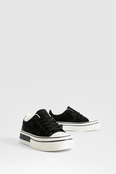 Chunky Low Top Lace Up Trainers