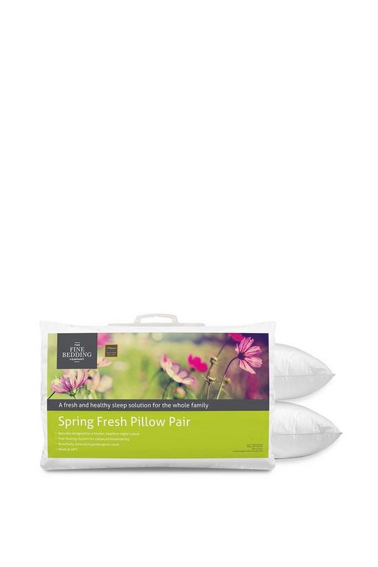 The Fine Bedding Company FBC Fresh Breathable Pillow Pair 1