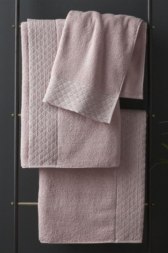 Catherine Lansfield Sparkle Bath Sheet Towel 1