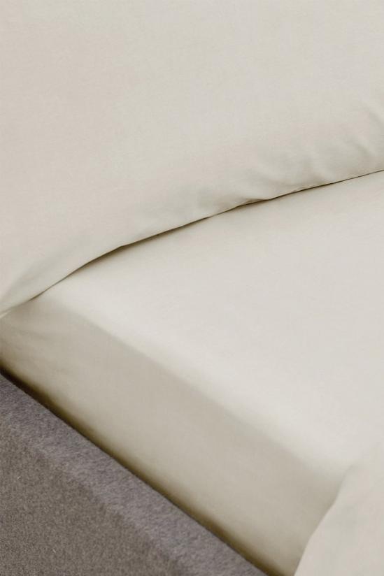 Bianca 200tc Cotton King Fitted Sheet 1