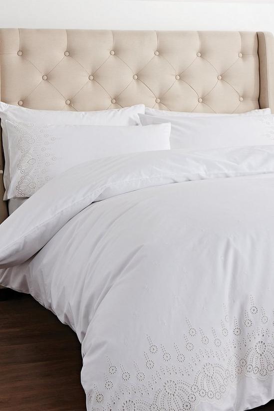 Bianca Embroidery Anglaise King Duvet Set 1