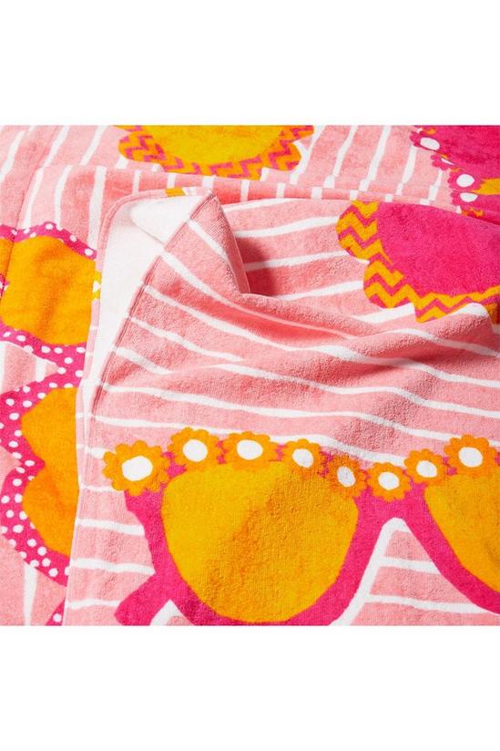 Debenhams Sunglasses Print Cotton Beach Towel 2