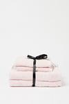 Debenhams Set Of Pale Pink Towels thumbnail 1