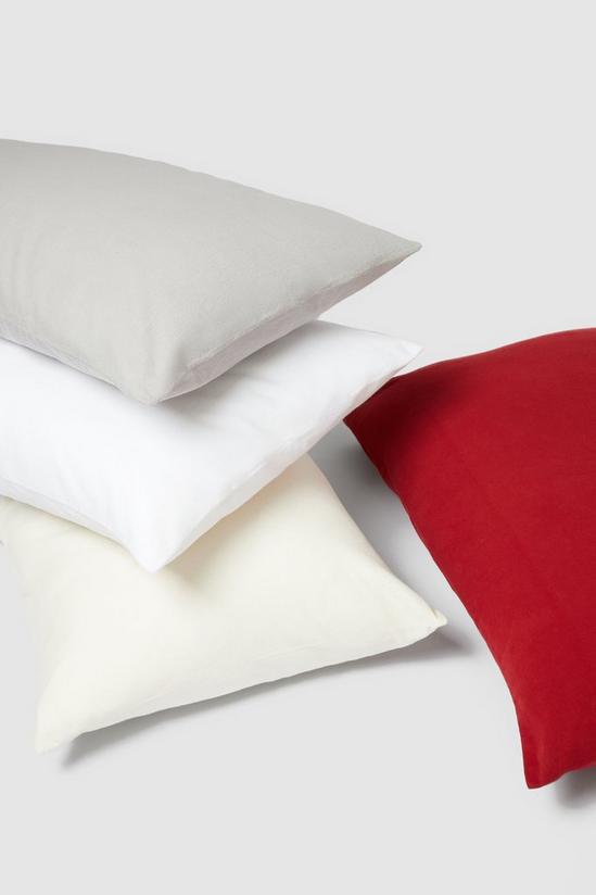 Debenhams Brushed Cotton Pillowcase Pair 3