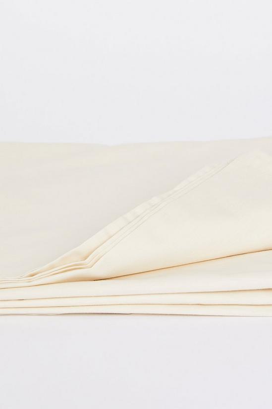 Debenhams Cotton Rich Single Flat Sheet 2