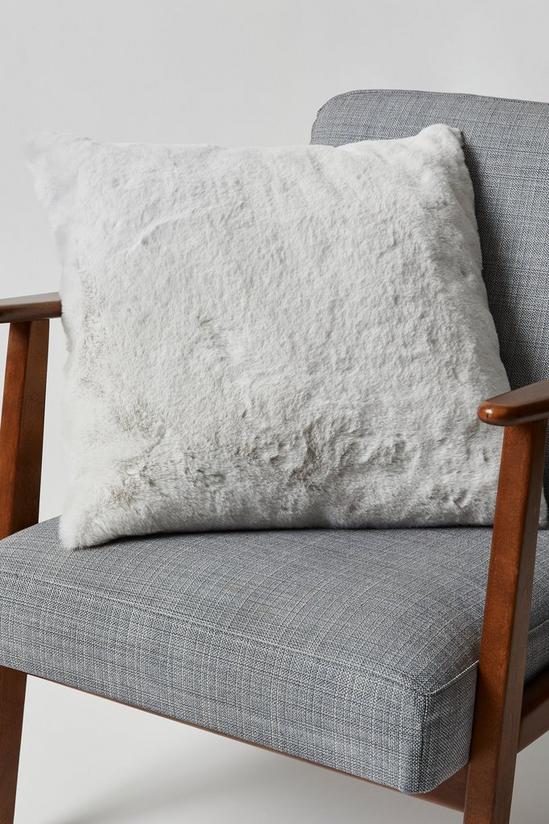 Debenhams Luxe Faux Fur Cushion 1