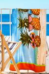 Catherine Lansfield Pineapple Beach Towel thumbnail 1