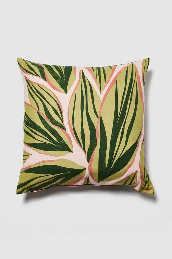 Debenhams Palm Printed Cushion 1