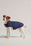 Joules For Town & Country Quilted Coat Navy Small 35cm thumbnail 1