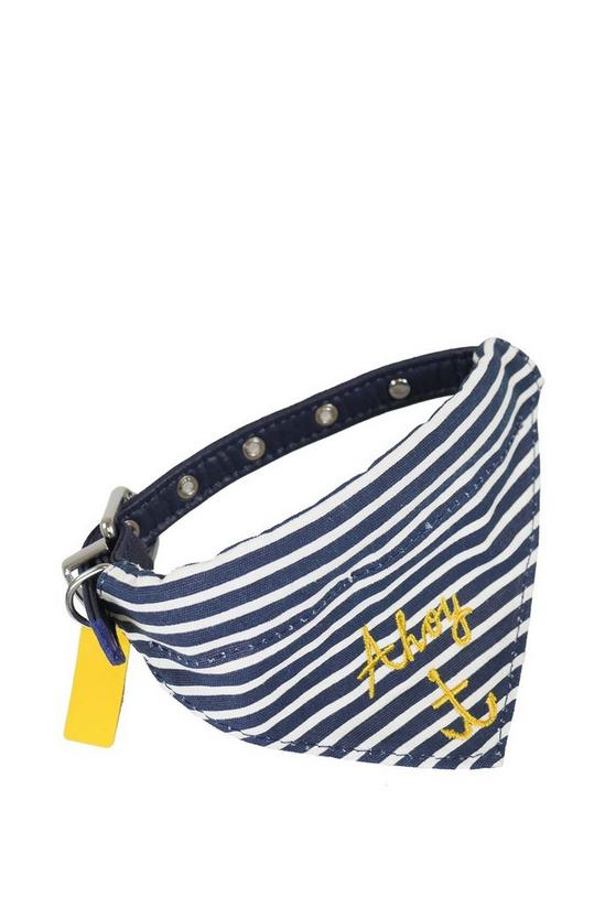 Joules Ahoy There! Nautical Collar & Neckerchief Small 1