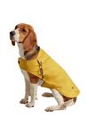 Joules Water Resistant Raincoat Mustard With Navy Striped Lining Medium 45cm thumbnail 1