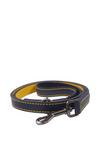 Joules For Dapper Dogs Navy Leather Dog Lead With Padded Handle thumbnail 1