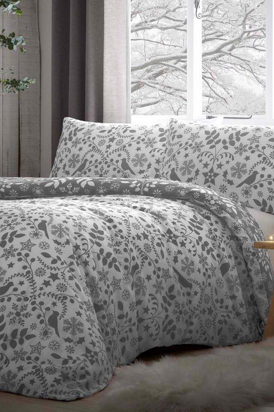 Dreams and Drapes Brushed Nordic Double Duvet Set 2
